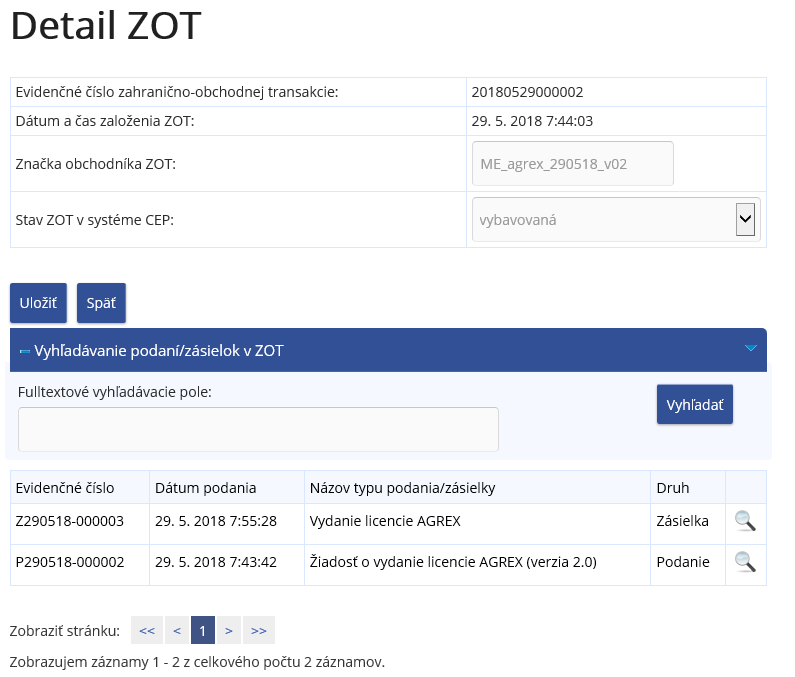 Obrázok: Detail ZOT