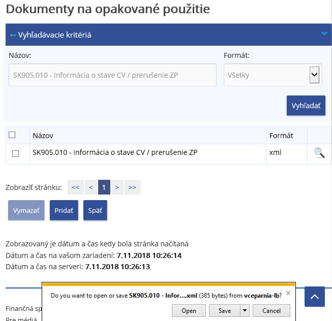 Obrázok Dokumenty na opakované podanie Obrázok Dokumenty na opakované podanie